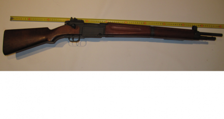 Vendo Fusil MAS M Le 1936
Caracteristicas:
MAS Mle 1936	 	Munición 7.5x54mm	longitud 1020mm	 Peso 3.78kg

Estado 02