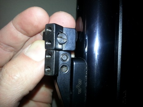 Vendo bases y anillas apel(appel, apell) para rifle Santa Barbará, Voere o similar, en perfecto estado, 52