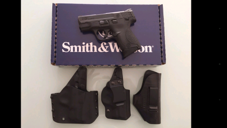 Por motivos personales vendo mi S&W Mp9 shield. Esta en perfectas condiciones. Tiene menos de un año. 01