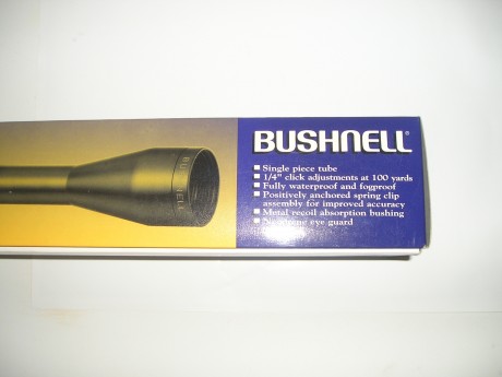 Vendo visor Bushnell Banner de 1,5-4,5-32 : 
                      
                          Tubo de 11