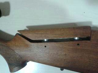 Buenas tardes, tengo un rifle Benelli Argo al cual le empezaban a salir manchas negras en la madera por 71