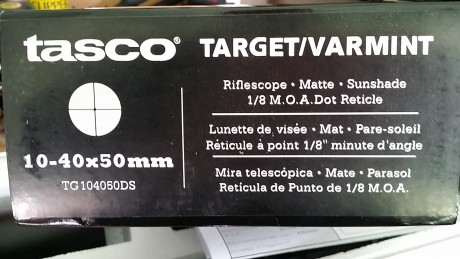 Buenas se vende visor tasco, con factura de hace unos meses aun y solo usado 2 veces, perfecto con todo. 01