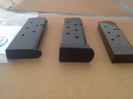 Vendo 1 cargador del 45 ACP para Colt 1911 Government.

ORIGINAL de la marca Colt (ref. SP53355B), nuevo 10