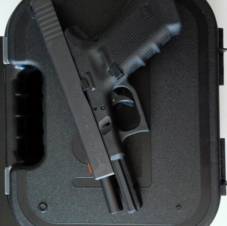 Buenas tardes
Pongo en venta GLOCK 17 Gen4 (nueva) la compre para practicar IPSC, produccion y nunca la 10