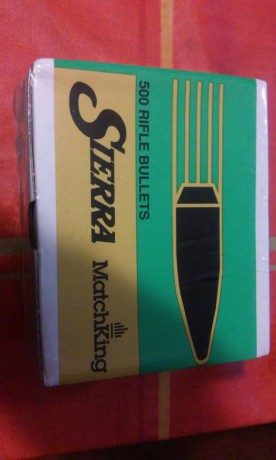 Hola buenas , se vende una caja sin abrir de 500 puntas Sierra Matchking de 250 gr HPBT en calibre .338

Precio 01