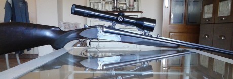 Buenas. 
Vendo express Merkel 140 calibre 8x57 con visor Zeiss Diavari 1,5-6x42.
Saludos. 50