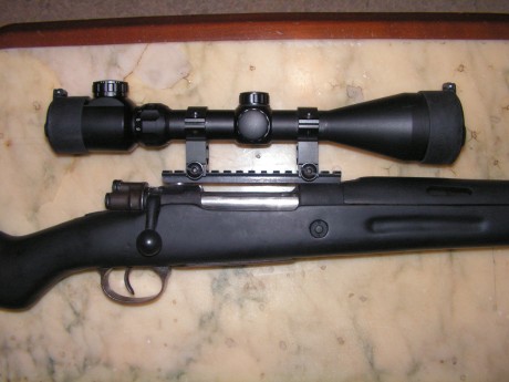 Hola señores, se vende un FR8 customizado, las maderas de le han pintado en negro mate, cantonera de goma, 01