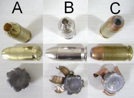 El 9mm tiene sus virtudes (y defectos claro) pero la imposibilidad de usar puntas como dios manda para 40