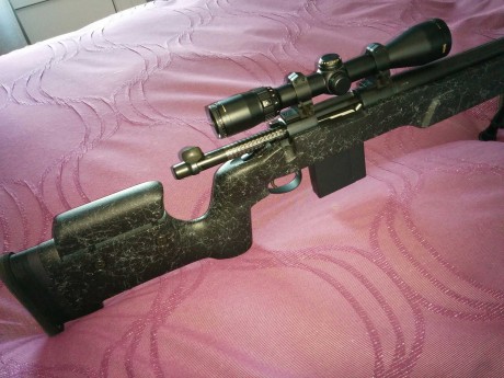 Buenas a todos.
Vendo un Remington 700vsf con estas modificaciones
Culata bell and carlson , Bipode harris 02