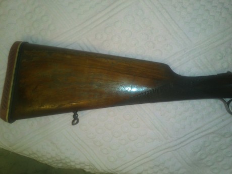 Buenas , vendo una escopeta paralela marca LIG ,guiada en E , calibre 12/70, expulsora , pletina larga 20