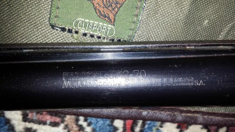 Buenas , vendo una escopeta repetidora , marca franchi llama 500 , calibre 12/70 , guiada en E , capacidad 10