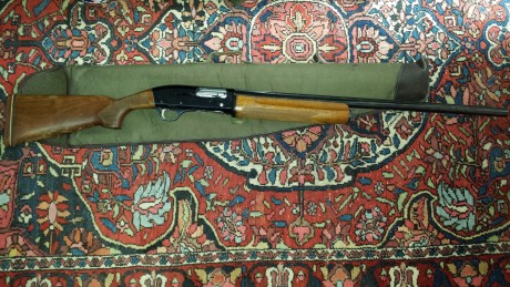 Buenas , vendo una escopeta repetidora , marca franchi llama 500 , calibre 12/70 , guiada en E , capacidad 20