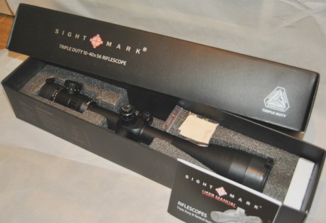 Hola,

Vendo visor Sightmark 10-40x56 Triple Duty con Reticula Duplex Iluminada.

Esta nuevo, no ha sido 01