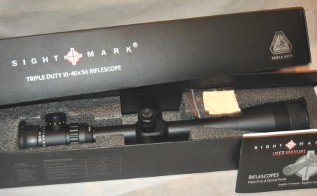 Hola,

Vendo visor Sightmark 10-40x56 Triple Duty con Reticula Duplex Iluminada.

Esta nuevo, no ha sido 00