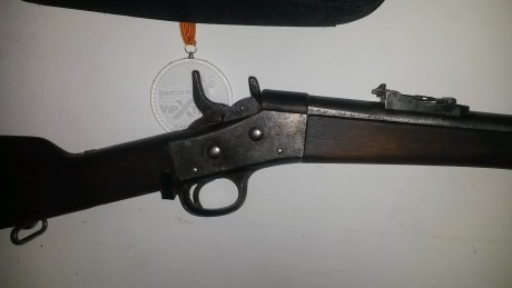 Hola, tengo un fusil Remington roling block me interesaría,  si alguien me puede dar información, el fusil 02