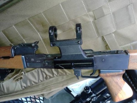 VENDIDA  * Montura universal  para mayoría rifles rusos; ZASTAVA y otros. A ESTRENAR.  Precio: 50 €.  00