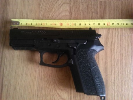 Hola, vendo SIG SAUER SP2022, 9mm, en perfecto estado, en su caja original, no utilizada en tiro deportivo, 61