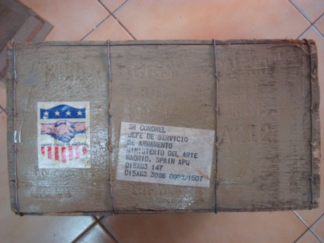 Hola. Vendo visor TPYCEA en un estado impecable. Precio 100    VENDIDO!!!
Tambien caja de munición que 21