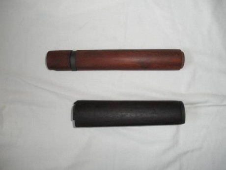 Venta:

* Dos guardamanos de madera para Garand (usados): 15 € + 8 envío fuera Madrid.

Contacto (exclusivamente) 00