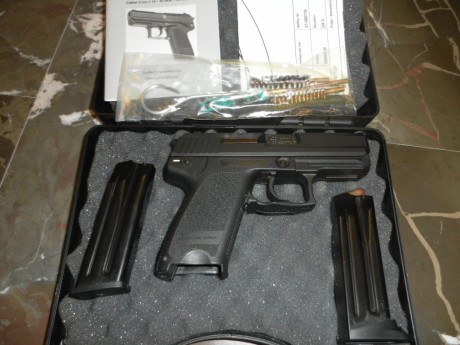 vendo hk compact . adquiria hace muy poco , de hecho solo he tirado 25 cartuchos con ella con lo que esta 02