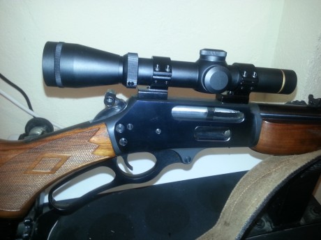 Rifle de palanca MARLIN 444SS, perfecto estado estético y mecánico, no tiene ningún roce,como nuevo, tiene 11