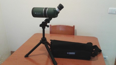 Pongo a la venta mi telescopio Konuspot MAK2, lo adquirí para la práctica de Pistola Libre, la cual ya 10
