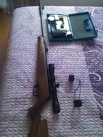 VENDO LOTE DE CARABINA Y PISTOLA DEL 4.5 EN PERFECTAS CONDICIONES. COMO NUEVAS
CARABINA NORICA STORM 4,5 02