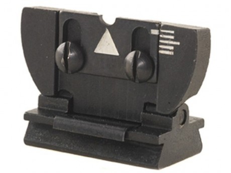 Compro alza abatible para carabina cal.  22 Miroku  (la de cañón desmontable), original, de este tipo 00