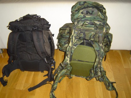 mochila ALTUS original del ejercito, tiene 100 litros aprox de capacidad y esta completamente nueva, no 02