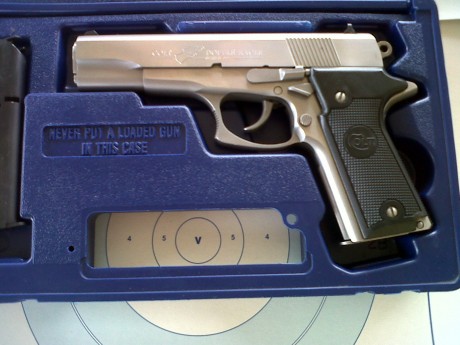 vendo colt doble eagle impecable con maleta instrucciones 850 euros
la serie 90 de doble accion. 110