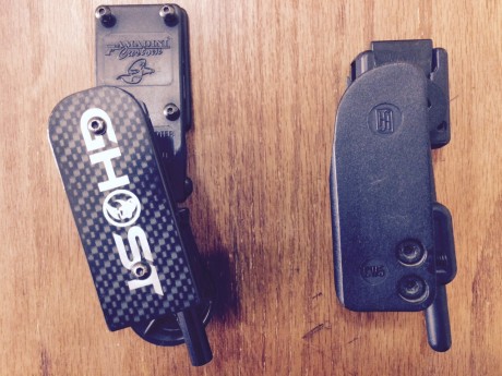 Vendo  dos fundas IPSC para SIG SAUER P226 X-FIVE , en perfectísimo estado, sin marcas de ningún tipo; 00