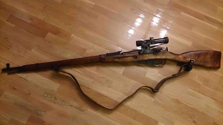 Hola, por distintos motivos he de vender esta magnífica arma, un Mosin Nagant sniper: Pongo a la venta 20