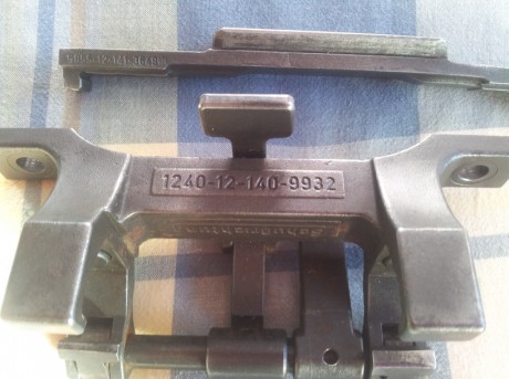 Buenos días
Vendo por disponer de dos la montura stanag, válida tanto pra el cetme como para G3.
Se encuenta 02
