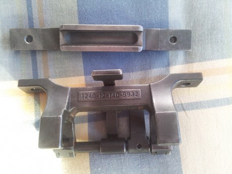 Buenos días
Vendo por disponer de dos la montura stanag, válida tanto pra el cetme como para G3.
Se encuenta 12