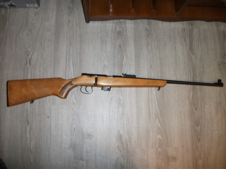 Carabina de cerojo marca toz 17-01 calibre 22 cargador separable en perfecto estado atiendo wassap
El 01
