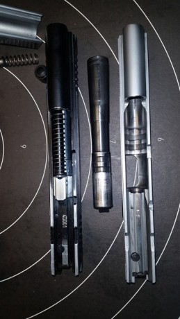 VENDO Pistola Tanfoglio Limited 9PB.
INCLUYE:

Kit del 22LR original. 
Equipo de recarga LEE de tres estaciones 10