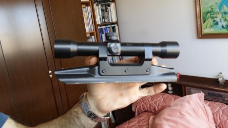 Vendo visor de francotirador militar OIP ( optiques et instruments de precision) reglamentario para fusil 01