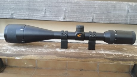 Visor gamo matrik 6-24x50 con monturas 11mm. 
95 eur portes incluidos 01