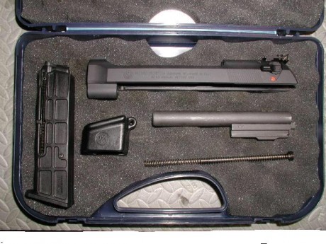 Kit para Beretta 92 para usar el calibre .22LR en lugar del 9mmP de origen. Muy nuevo y muy preciso. Casi 00