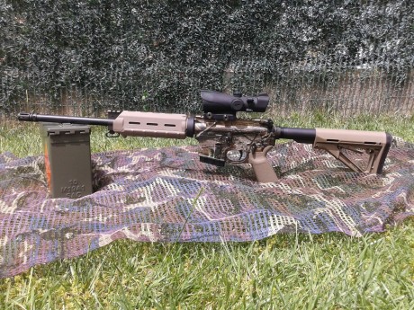    Buenas tardes

Pongo a la venta un rifle S&W modelo MP15 en calibre 300 Blackout/Whisper. Comprado 01