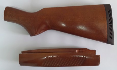Buenas, pongo a la venta para las escopetas Mossberg 500 y Maverick 88 las siguientes culatas y guardamanos. 00