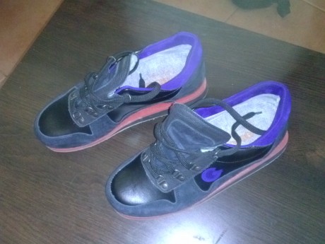 hola,vendo zapatos de tiro talla 40 marca genman puestos dos veces
los cogi para mi hija y no los usa.su 01