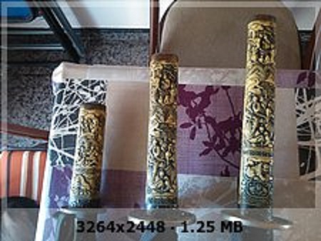 Hola, tengo dudas sobre el valor de un juego de katanas antiguas, me podrías verificar si son o no son 30