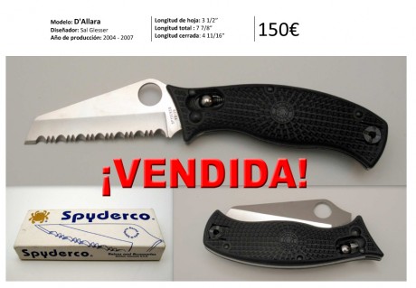 Vendo varias navajas Spyderco. Todas modelos antiguos, descatalogados o también ediciones limitadas numeradas. 00