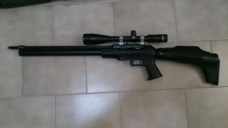 Un amigo me a dicho que le ponga su carabina aquí se trata de una fx gladiator puesta a punto cambiadas 00