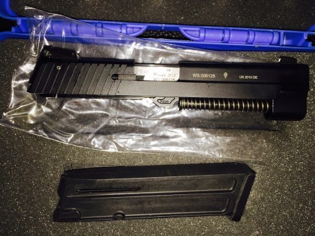 Vendo Sig Sauer X- Five 9mm y Kit conversión 22, se vende por no usar, ya que tengo otras armas y esta 20