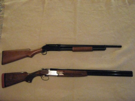 Vendo Escopetas... 
Remington Europa (Vincenzo Bernardelli), superpuesta, culata nogal, monogatillo, calibre 02