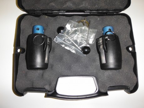 Vendo dos granadas pirotécnicas de formación "dynatec blank firing grenade", funcionan con un 00