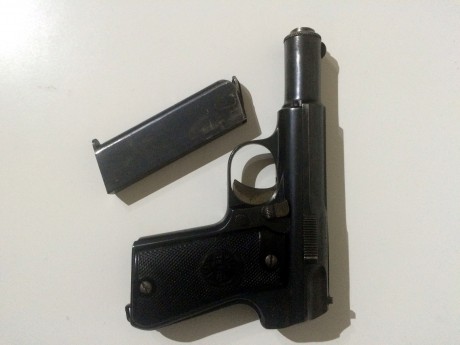 Hola estaria interesado en cambiar una ASTRA 3000 del 9 corto, un purito, por una walther p38.
El arma 01