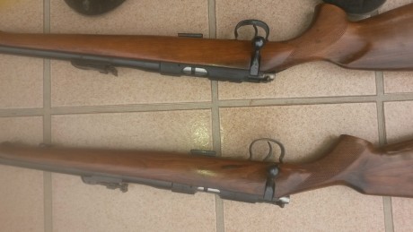 Hola vendo dos carabinas Brno 2 en buen estado y con la precision tipica de este modelo 
Las vendo por 01
